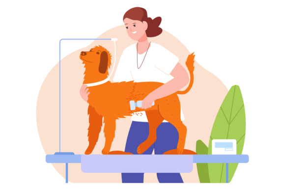 Dog Haircut Icon: Professional Pet Barbe