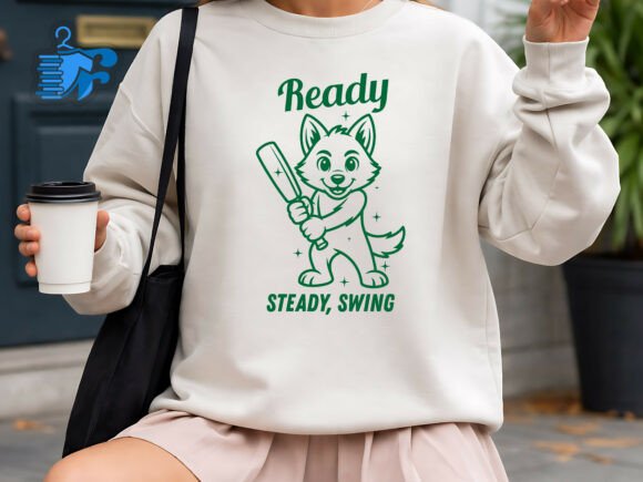 Ready Steady Swing Cute Dog Design