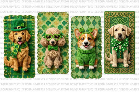 St. Patrick’s Day Dachshund Dog Png